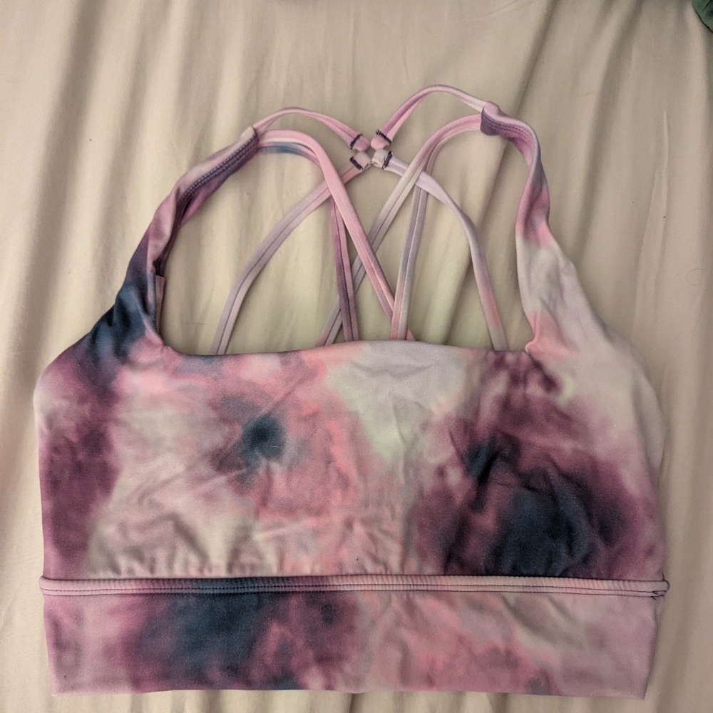 EUC Large BuffBunny Purple Swirl Revolution Bra